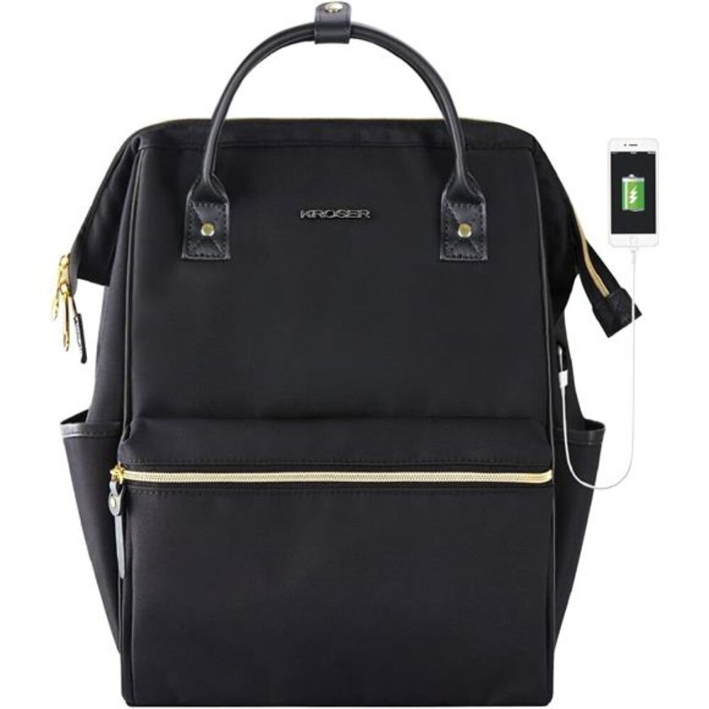 Laptop Backpack 15.6 Inch Stylish Backpack Doctor Bag Water Repellent